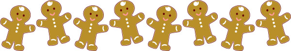 Gingerbread man gingerbread clip art image