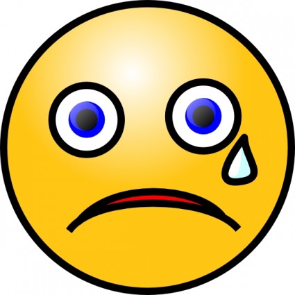 Girl sad face clipart free clipart images