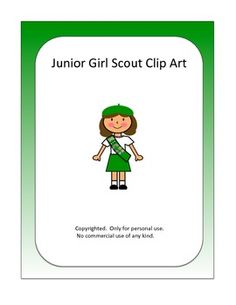 Girl scouts on scouts troops and girl scout leader clipart
