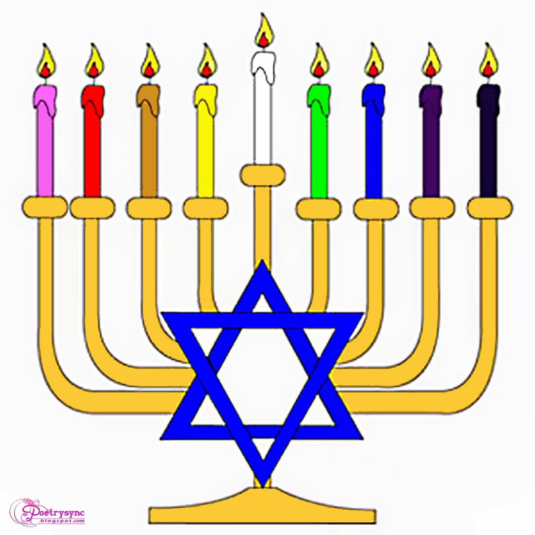 Hanukkah candle clip art pictures tanksgiving clipart