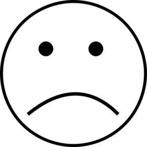 Happy and sad face clip art free clipart images 4