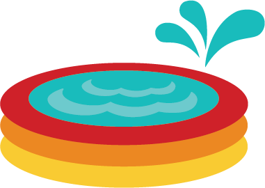 Kiddie pool clipart free clipart images