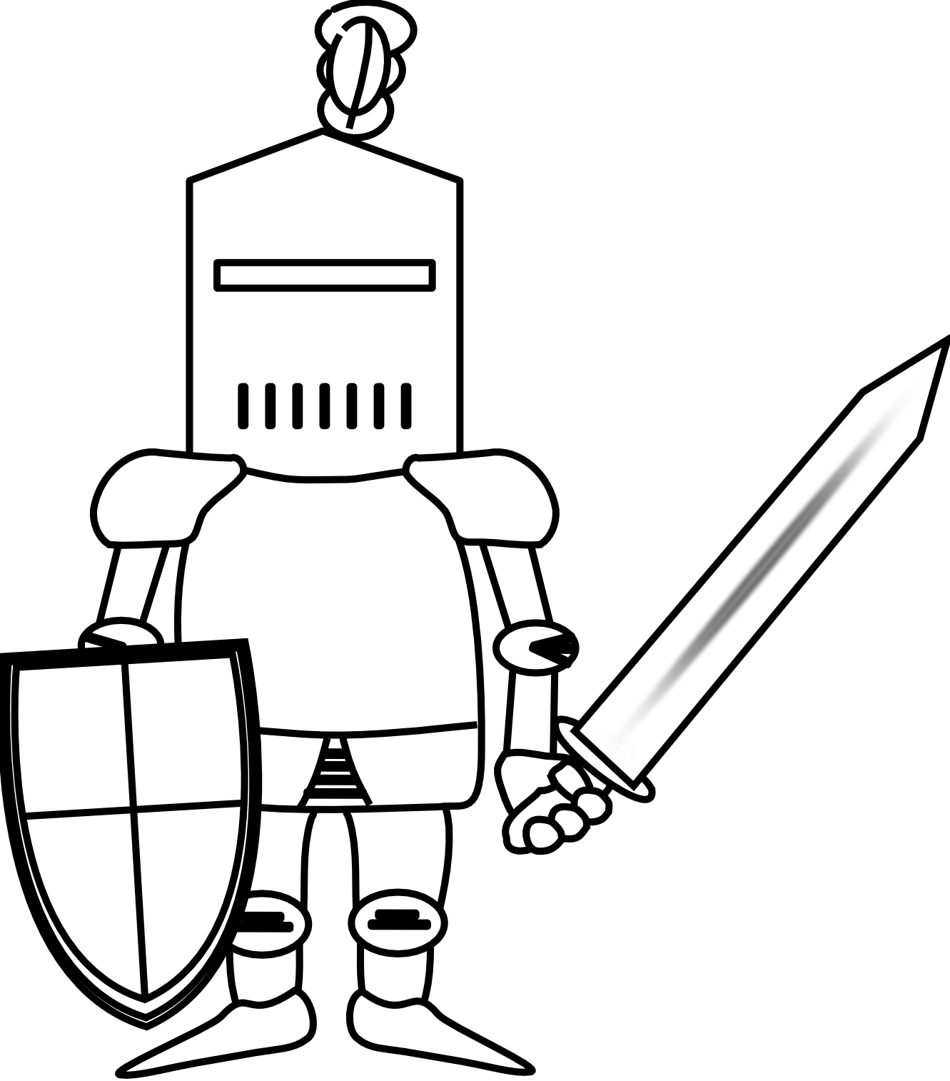 Knight clip art free clipart images