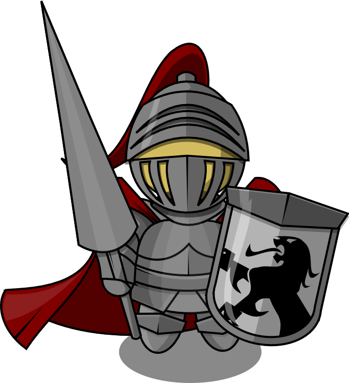 Knight free to use clip art 2