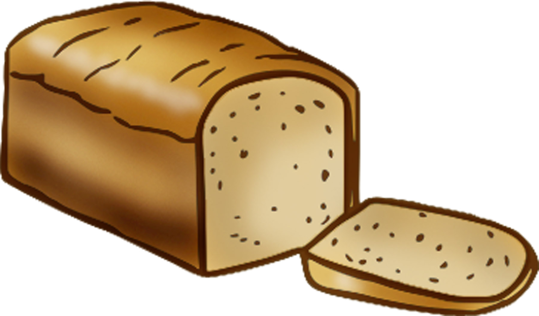 Loaf of bread bread clipart and illustration bread clip art vector