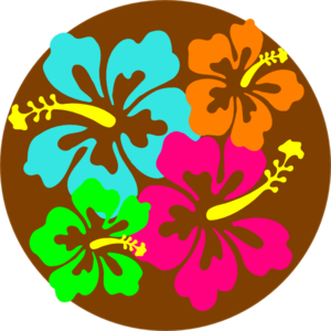 Luau hibiscus clip art at clker vector clip art