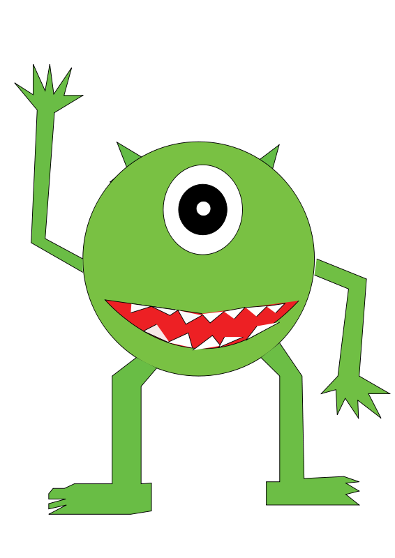 Monster free to use clipart
