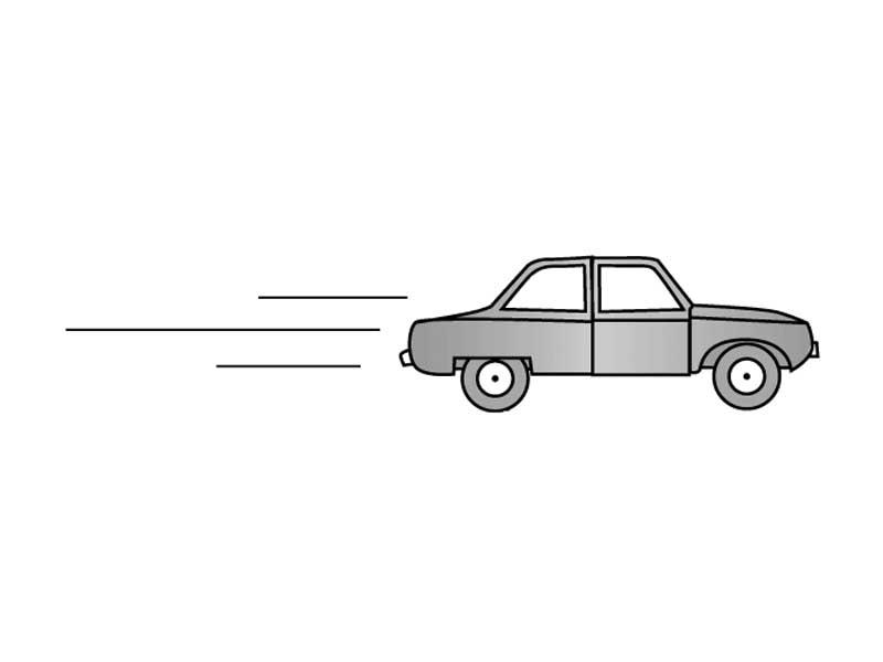 Moving car clipart
