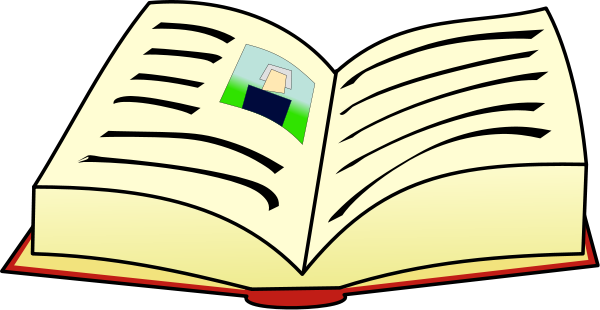 Open book clip art free clipart images 2