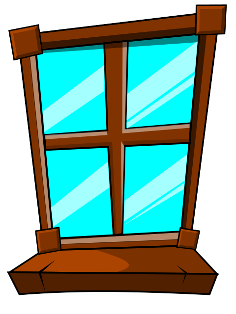 Open window clipart free clipart images