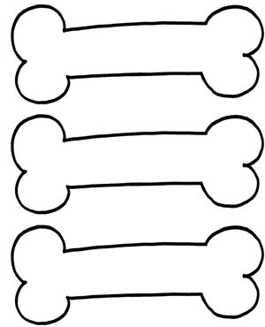 Picture of dog bone clipart