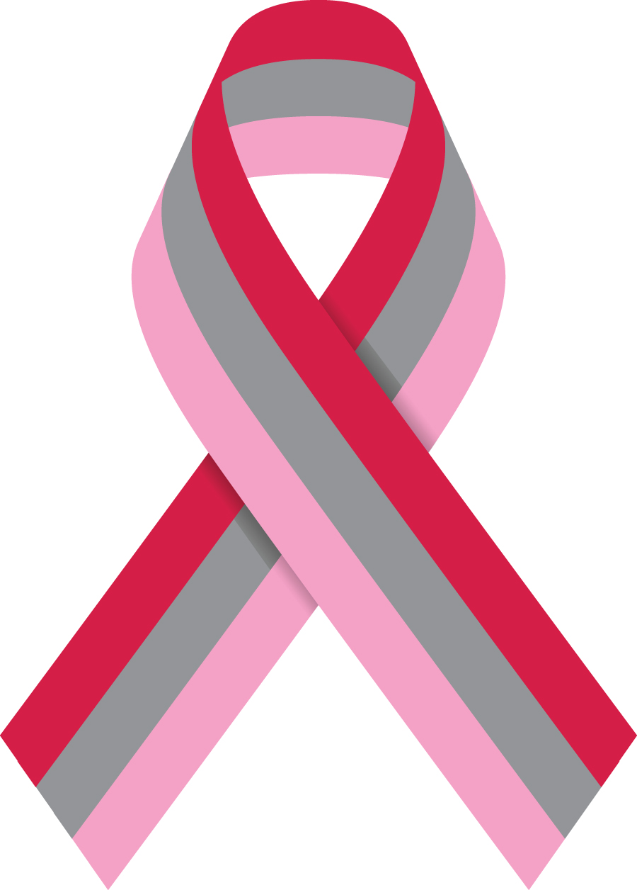 Printable breast cancer ribbon clipart 2