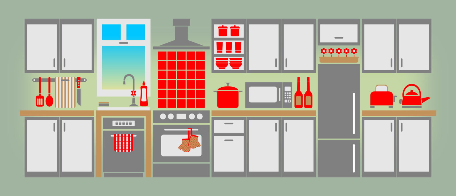 Simple kitchen by viscious speed on deviantart clip art