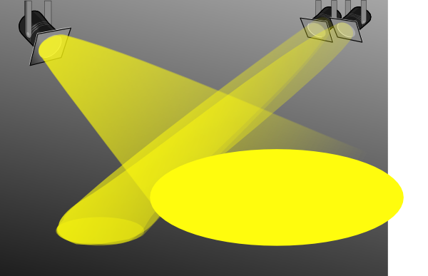 Spotlight searchlight clip art at clker vector clip art