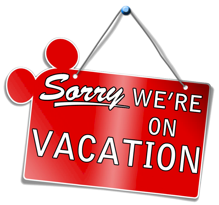 Vacation sign clipart