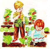 Vegetable garden clip art – Clipartix