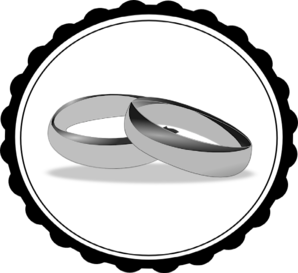 Wedding rings clip art at clker vector clip art
