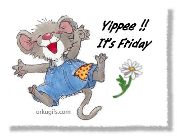 Yippee its friday clipart