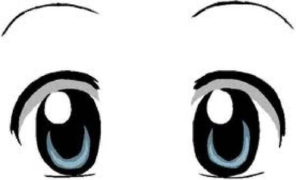 Anime eyes clip art vector clip art free