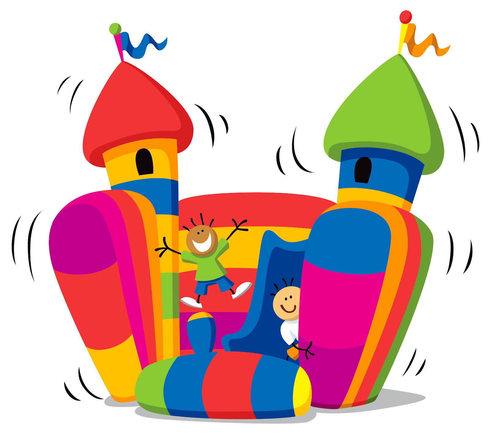 Bouncy castle clipart clipart kid