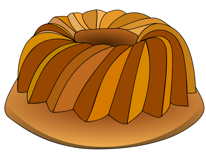 Cake pie clip art image