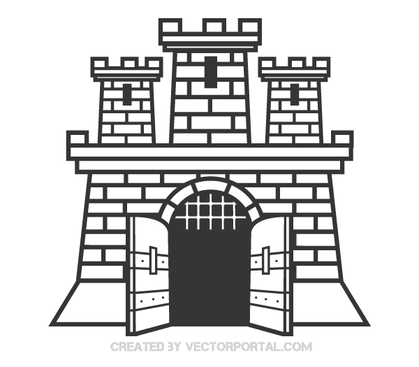 Castle clip art image download free vector art free vectors