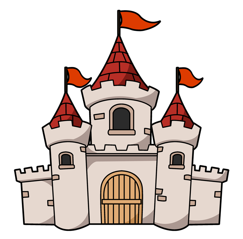 Castle free to use cliparts