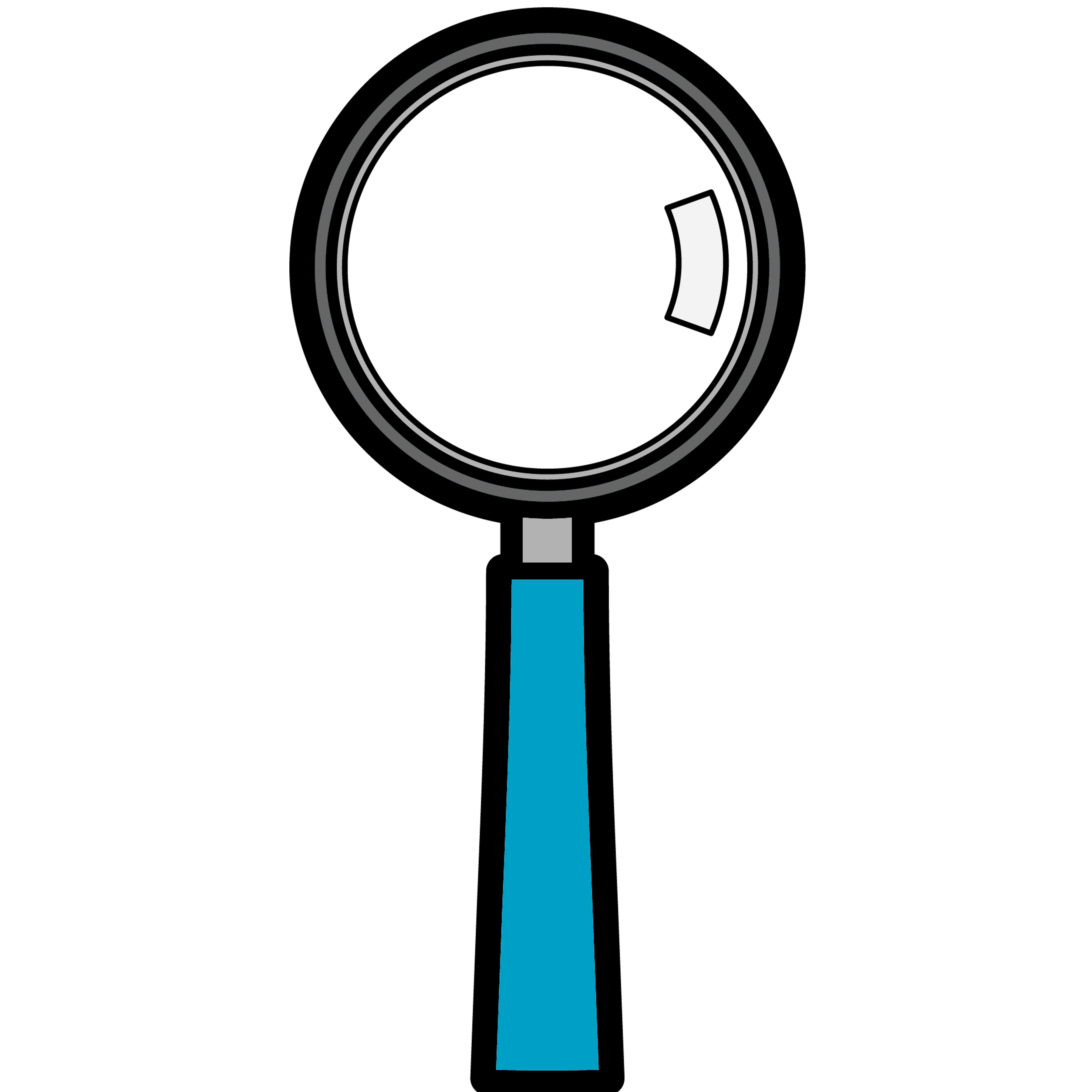Detective clipart magnifying glass clipart 2