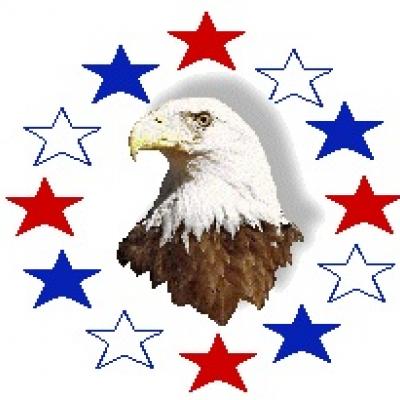 Eagle and stars clipart patriotic clipart tip junkie