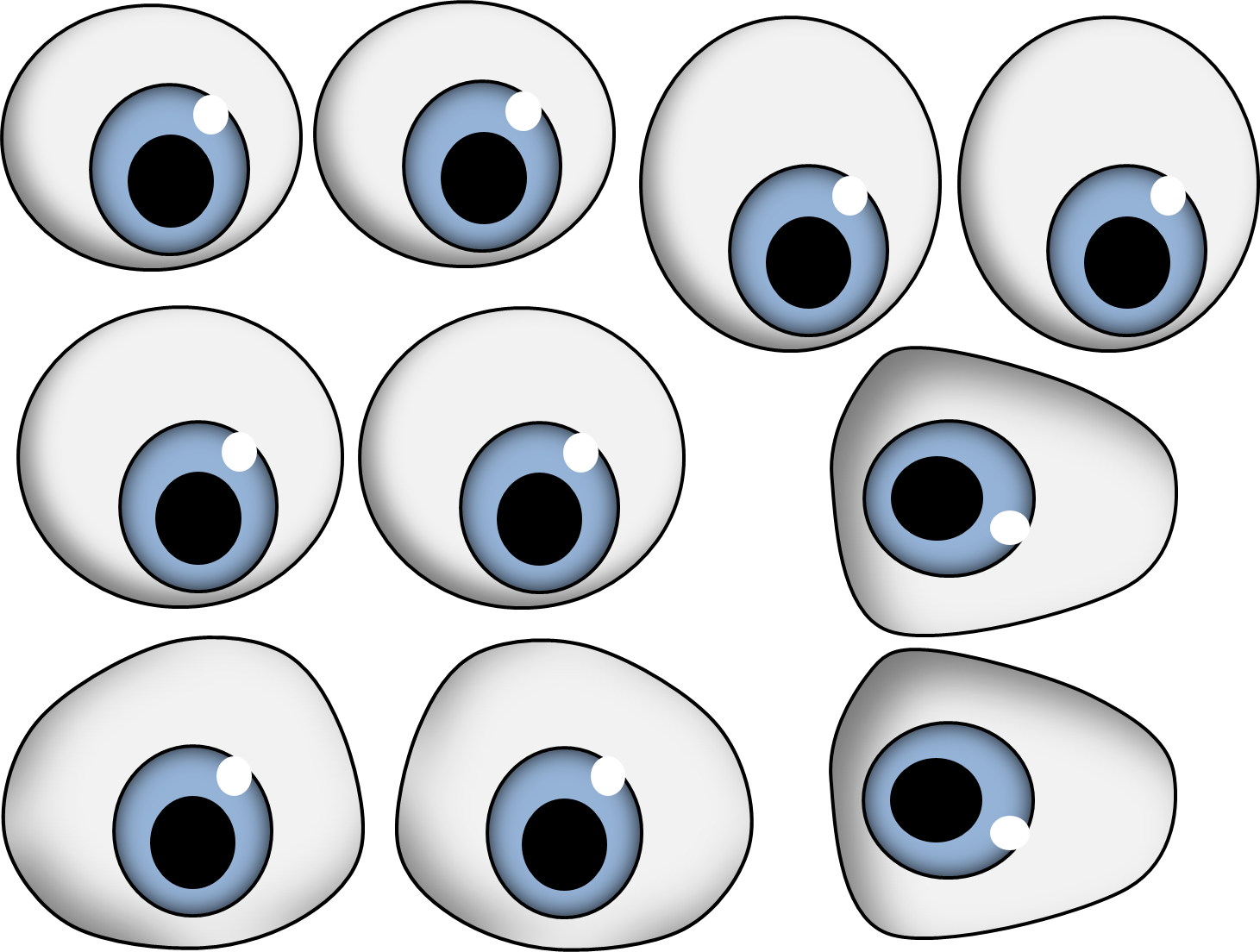 Download Eyes Cartoon Eye Clip Art Free Vector In Open Office Drawing Svg Clipartix PSD Mockup Templates