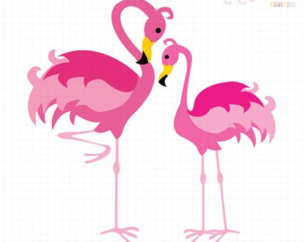 Flamingo border clipart clipart kid