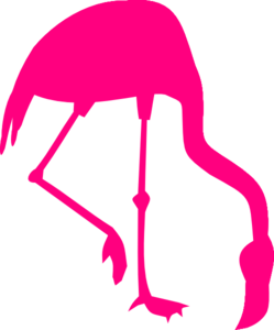 Flamingo clipart black and white free clipart images 3