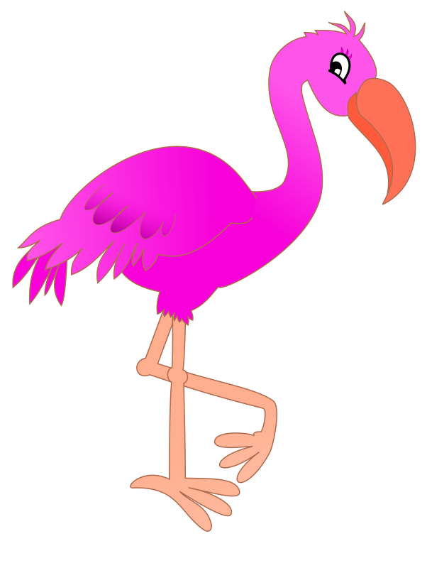 Flamingo free to use cliparts 3