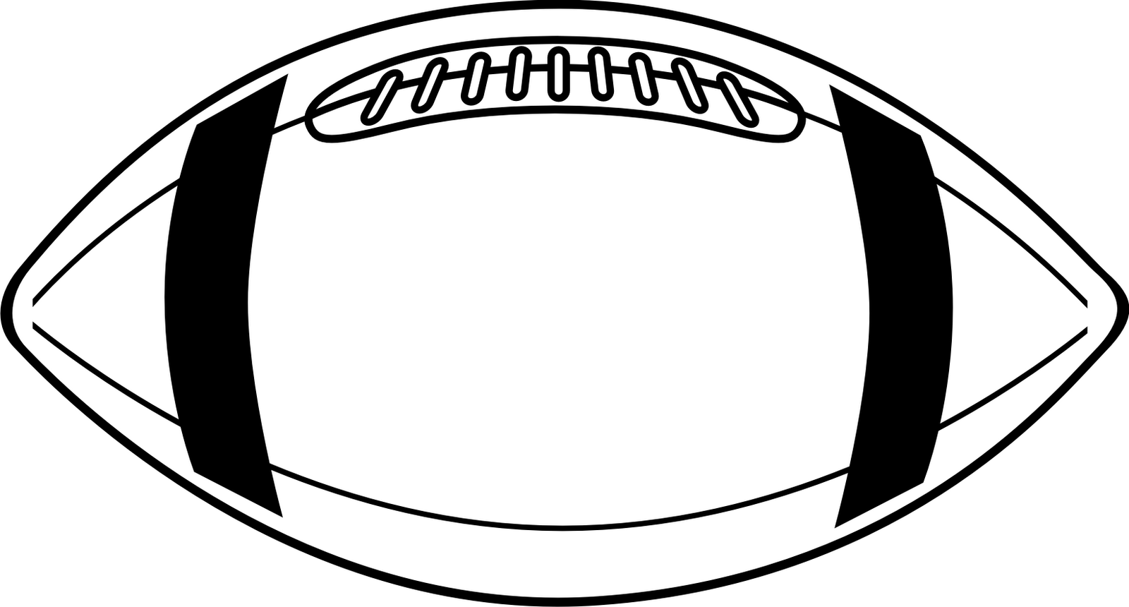 Football field clipart black and white free 2