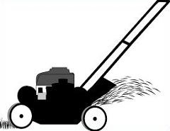 Free lawn mower clipart 2