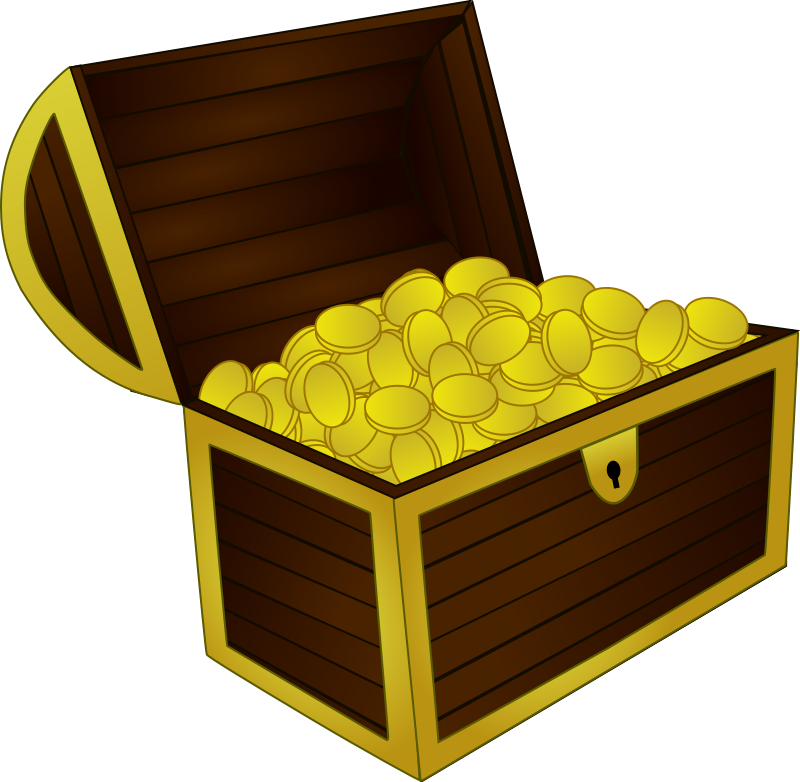 Free treasure chest clipart the cliparts