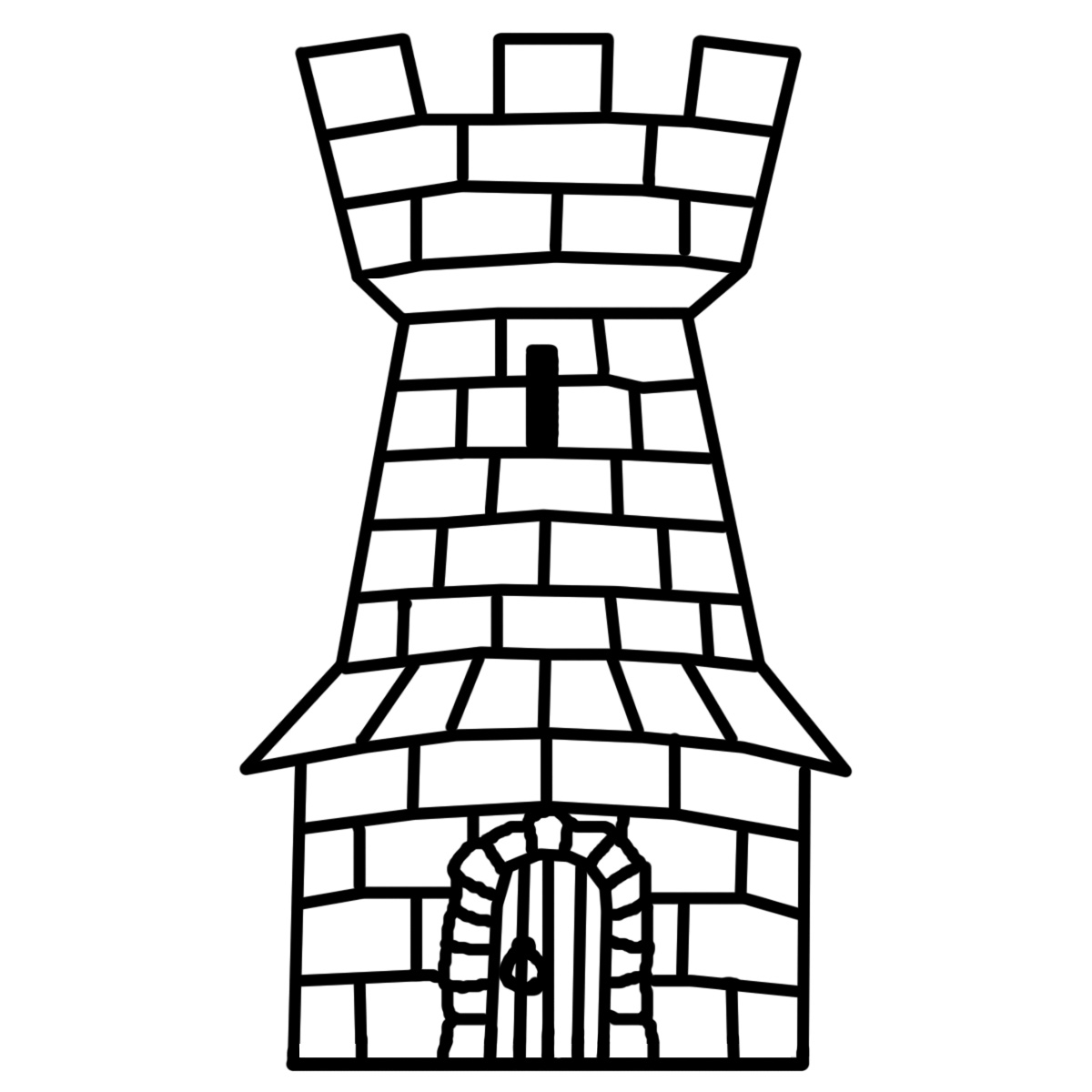 Heraldry castle clipart