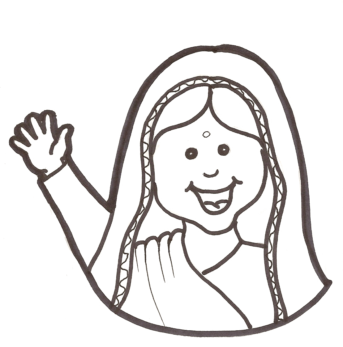 Indian clipart 5