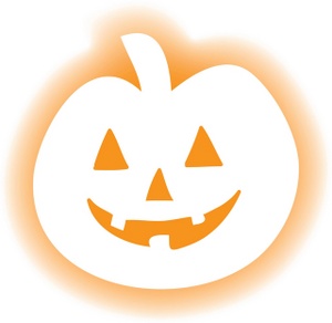 jack o lantern outline clip art