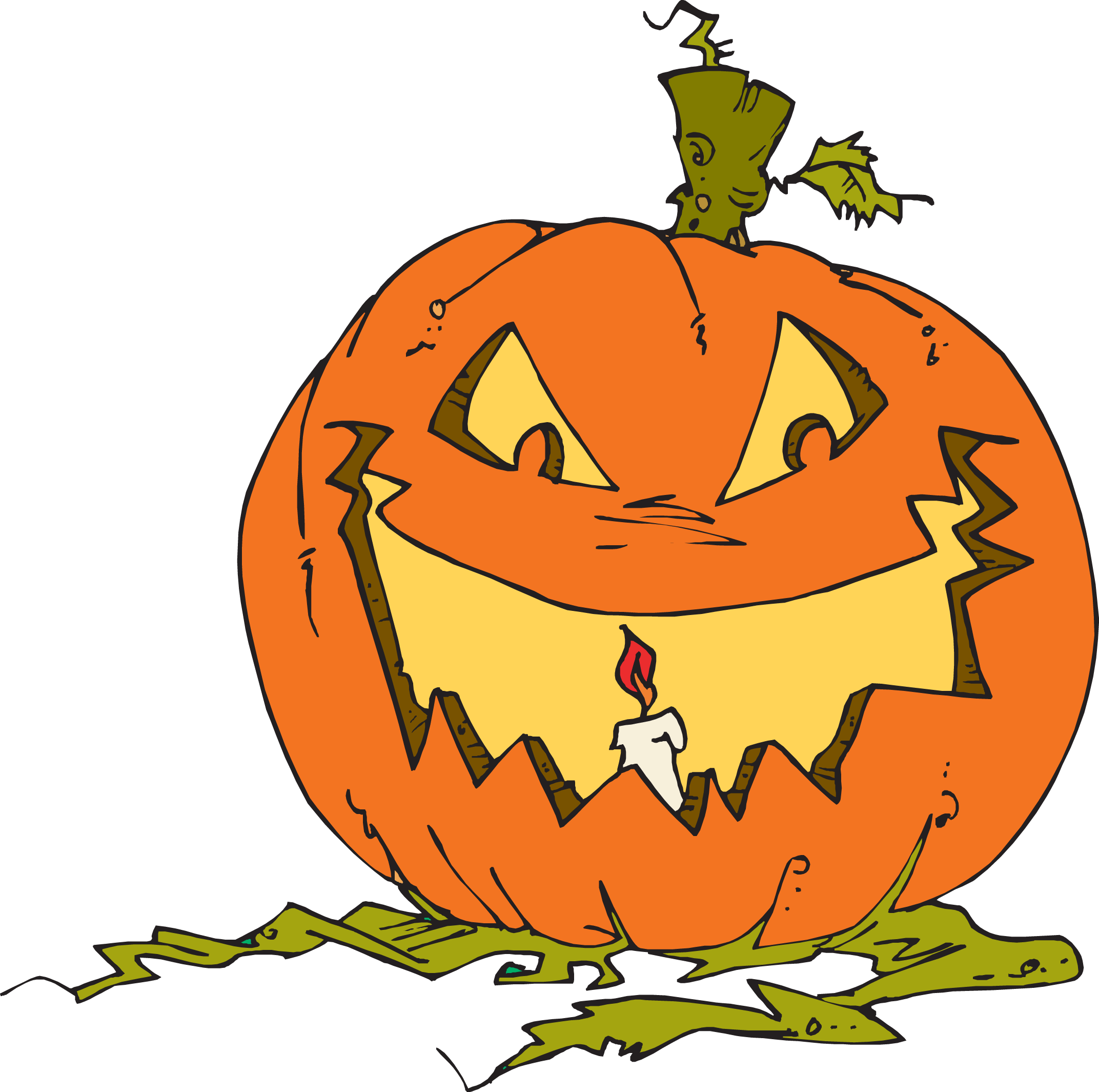 jack o lantern clipart large