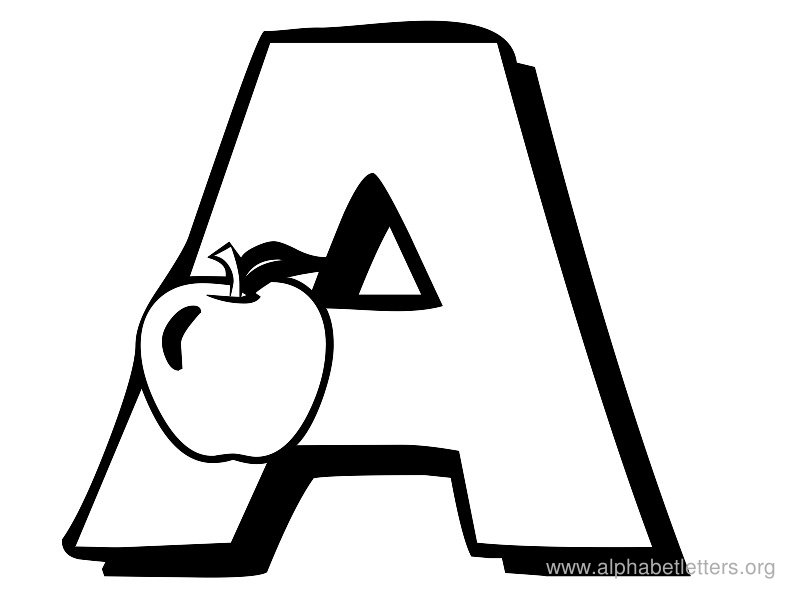 Letter free alphabet clip art