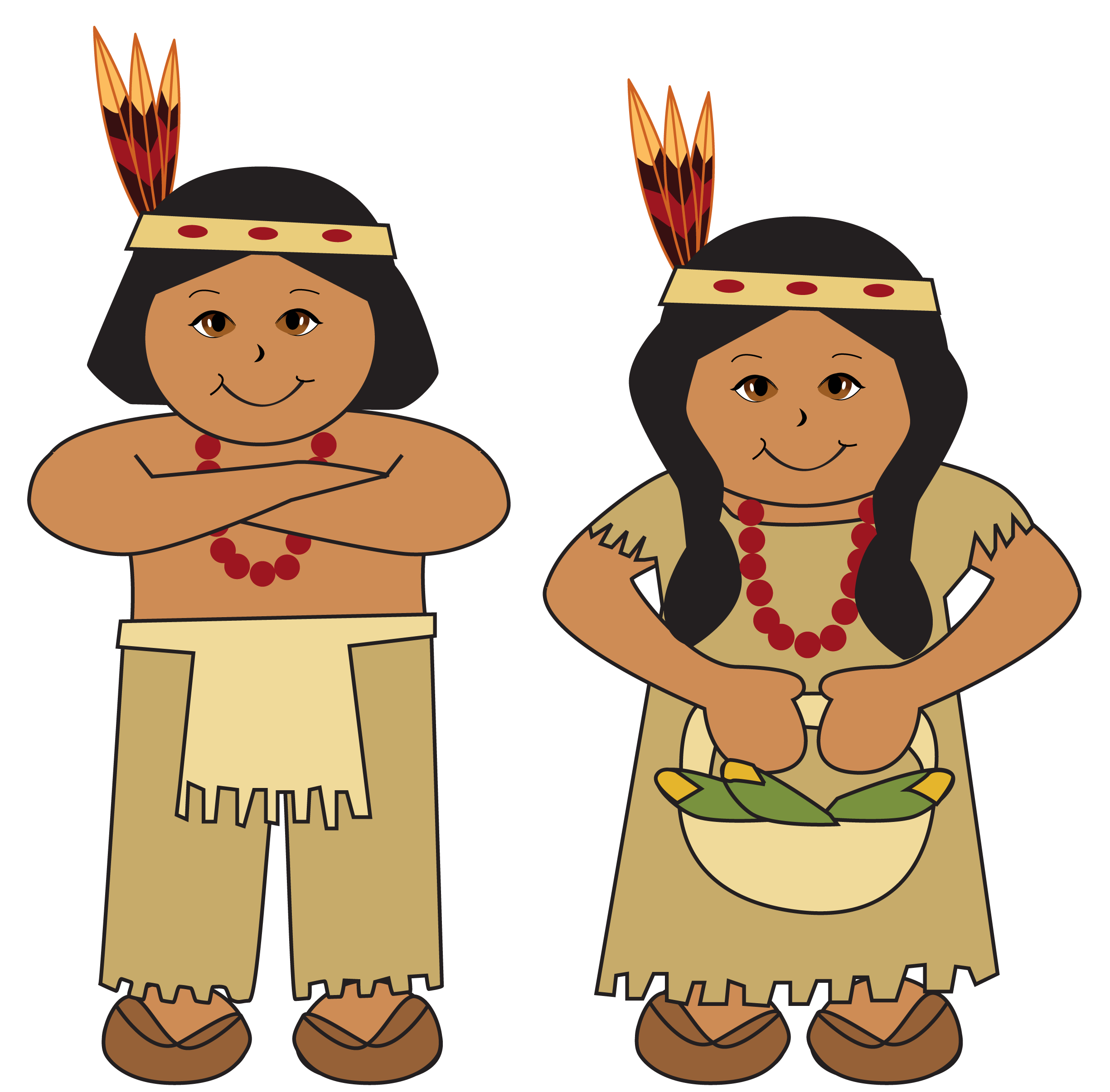 Native americans clipart picture