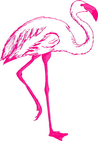 Pink flamingo clip art free cliparts and others art inspiration