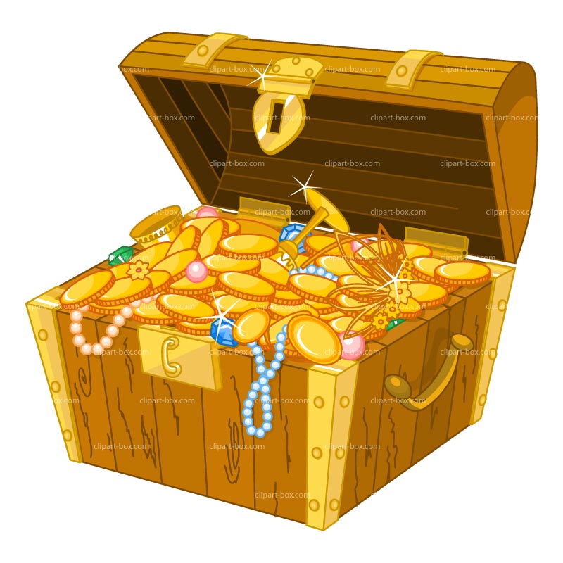 Pirate treasure chest clipart clipart kid