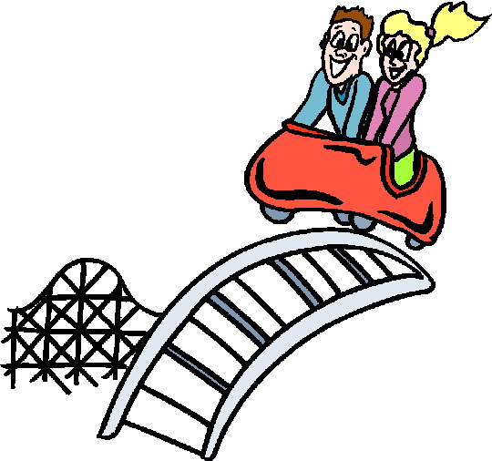 Roller coaster clipart free clipart images 3