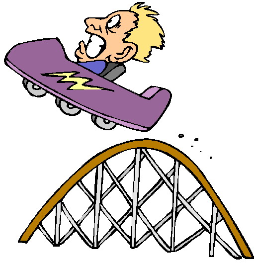 Roller coaster rollercoaster clip art 2