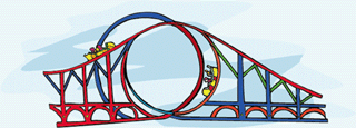 The roller coaster ride of free clipart images