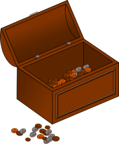 Treasure chest clip art free vector 2 image 2