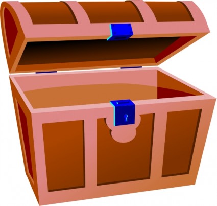 Treasure chest clip art free vector in open office drawing svg