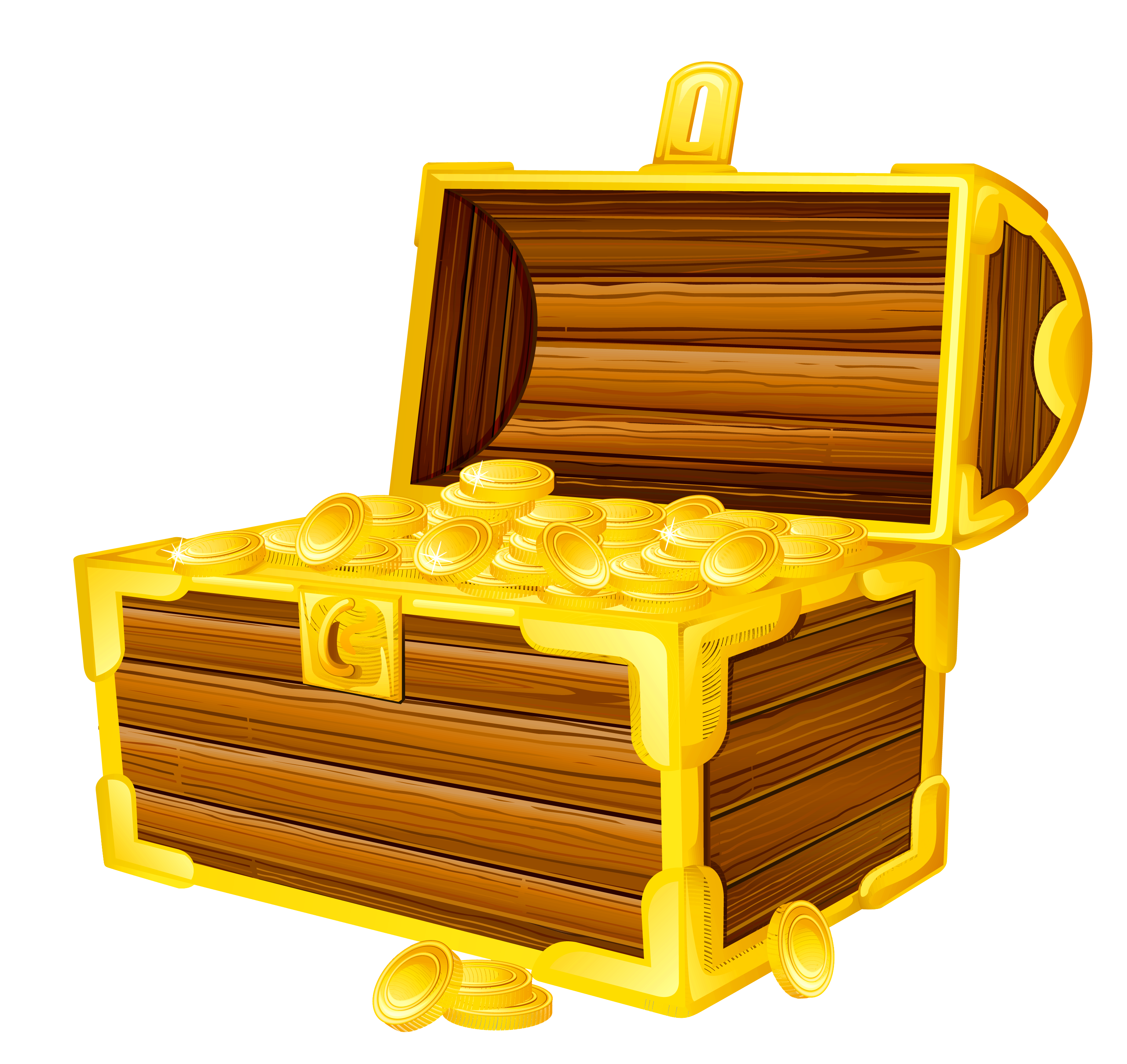 Treasure chest picture cliparts